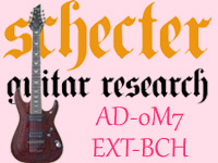 SCHECTER AD-0M7-EXT-BCH